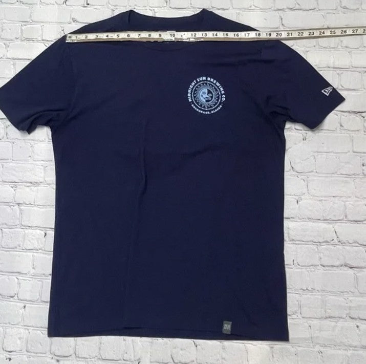 Midnight Sun Brewing Co. Alaska Fishing T-Shirt - New Era - Men’s Large